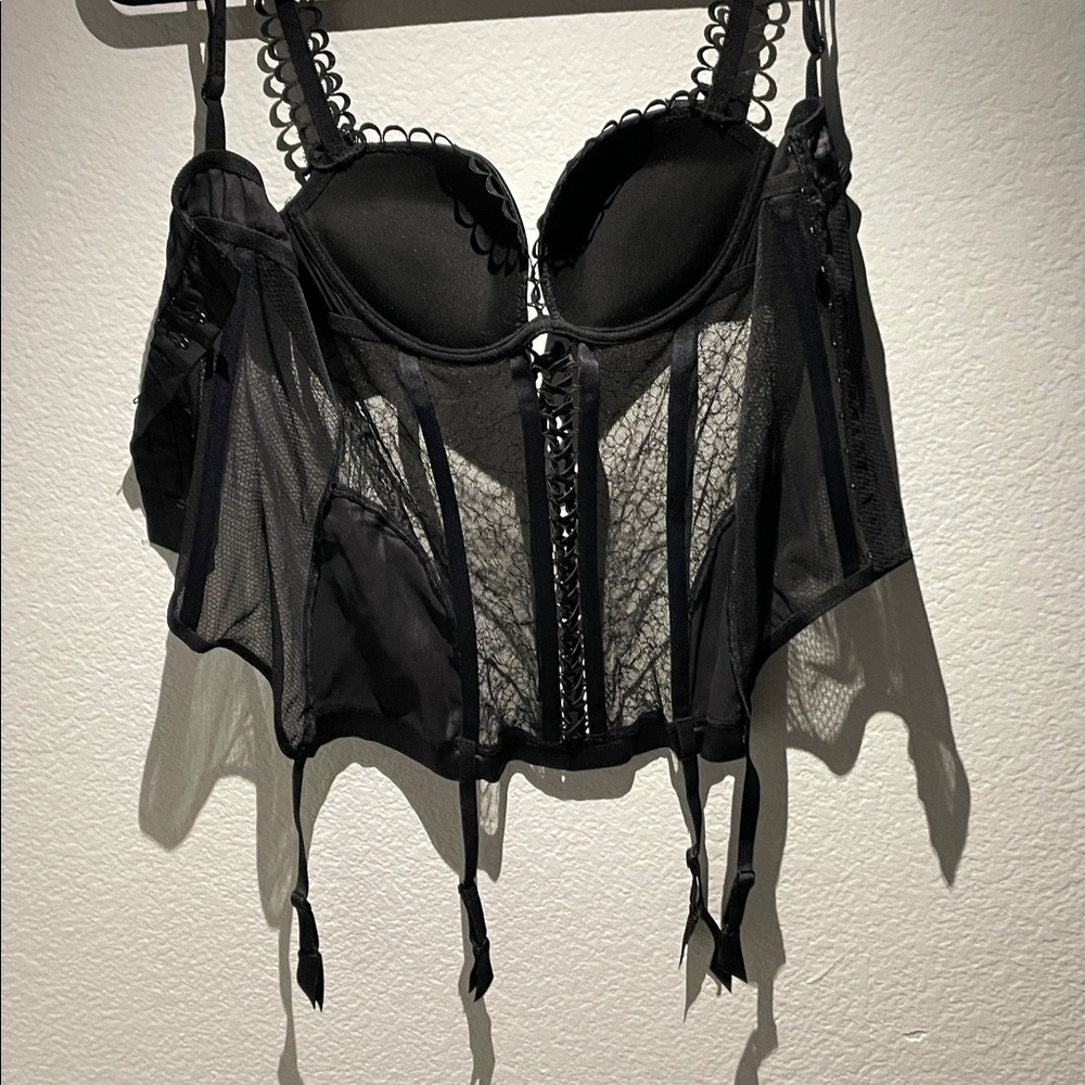La Perla Black Lace Camisole Top - Picture 9 of 9